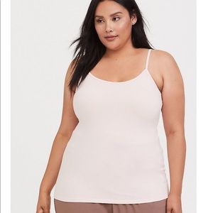NWT Torrid Light Pink Scoop Neck Foxy Cami